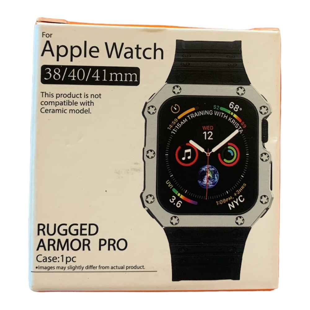 Spigen Rugged Armor Pro Band With Case for Apple Watch 38mm
